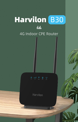 Router dell'interno di CBE 4G del gatto 4 con Sim Card 1 1 LAN External Antenna pallido
