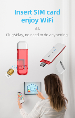 Dongle mobile senza fili Sim Card Portable Broadband Dongle di 150Mbps 4G USB