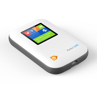 Il router mobile 4G di MIFI con il modem di WiFi della tasca dello schermo 2700mAh-3000mAh ha sbloccato