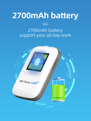 Il router mobile 4G di MIFI con il modem di WiFi della tasca dello schermo 2700mAh-3000mAh ha sbloccato