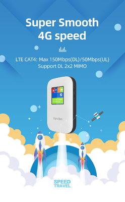 Il router mobile 4G di MIFI con il modem di WiFi della tasca dello schermo 2700mAh-3000mAh ha sbloccato