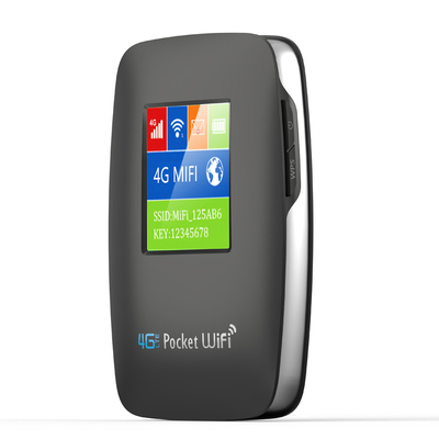 il router mobile 4G di punto caldo di WIFI della tasca 3000mAh con il nero dello schermo ha sbloccato