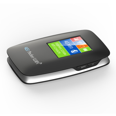 il router mobile 4G di punto caldo di WIFI della tasca 3000mAh con il nero dello schermo ha sbloccato