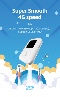 Router 4G di WiFi della tasca dell'operatore delle Telecomunicazioni con SIM Card Slot