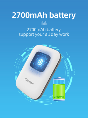 2100mAh router 150Mbps della batteria FDD TDD LTE 4G MIFI con lo schermo del LED