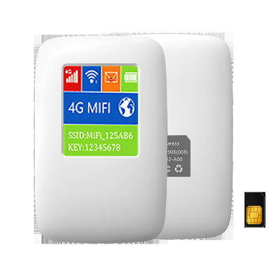 Il router mobile 4G USB di Cat4 150Mbps MiFi collega il carico dei 3000 MAh Battery No Need Configuration