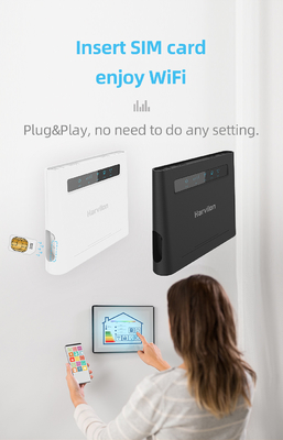 Router sbloccato della casa 4G con punto caldo mobile di CBE di SIM Card Slot Indoor