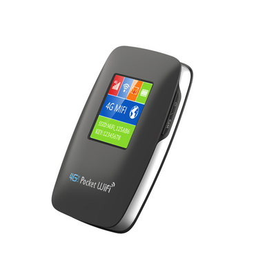 punto caldo mobile del router 150Mbps 4G WiFi di 2700mAh-3000mAh 4G Lte MiFi 15 dispositivi con lo schermo LCD