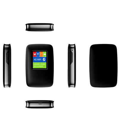 punto caldo senza fili di WIFI del router di 3000mAh 4G LTE MiFi con la banda internazionale dello schermo LCD