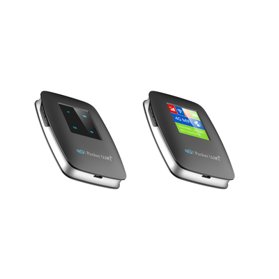 punto caldo senza fili di WIFI del router di 3000mAh 4G LTE MiFi con la banda internazionale dello schermo LCD