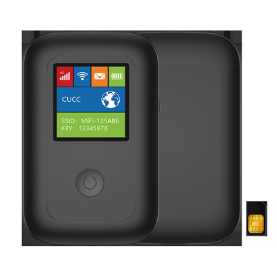 3000mAh router della casa 4G WIFI con il CE LCD di viaggio dello schermo